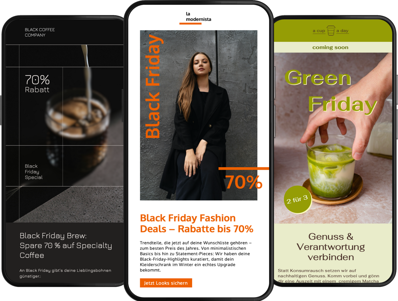 Beispiel-Newsletter für Black Friday