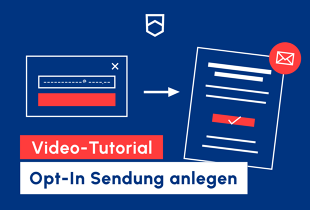 Thumbnail Video-Tutorial Opt-In Sendung anlegen